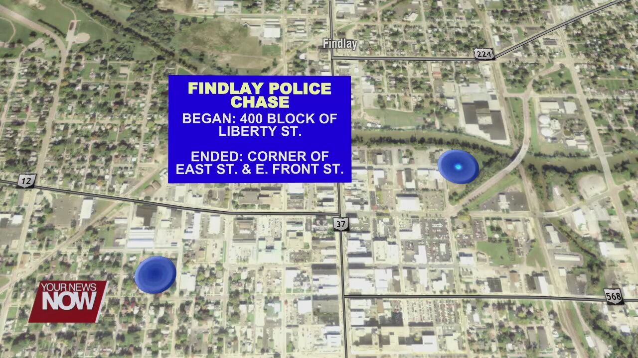 Findlay PD K-9 bites suspect who was hiding in woods